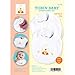 Tobin Baby Duck Soft Touch Bibs Embroidery Kit, Set of 2