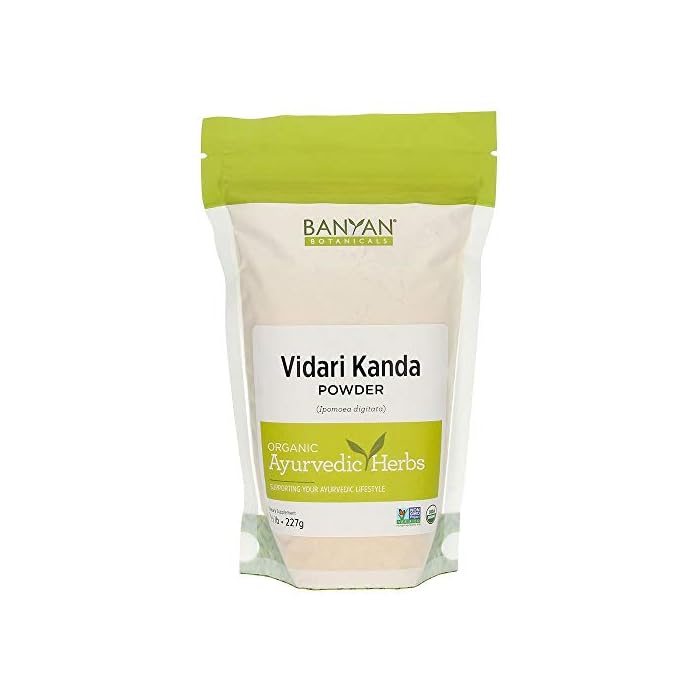 Banyan Botanicals Vidari Kanda Powder – Organic Vidari Kanda Root­ (­Ipomoea Digitata) – For Supporting Strength…