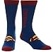Superman Text & Logo Crew Socks