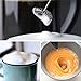 Milk Frother Handheld Battery Operated Electric Foam Maker for Coffee, Lattes, Cappuccino, Matcha and Hot Chocolate, Mini Blender and Foamer with Stainless Steel Whisk