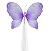 The Butterfly Grove Isabella Butterfly Curtain Tieback for Baby, Purple Wisteria, Small/5