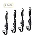 Villexun 4 Pack Car Seat Headrest Hooks, Strong Durable Backseat Headrest Hanger Storage For Handbags, Purses, Coats, and Grocery Bags, Universal Vehicle Car Seat Back Headrest Bottle Holder11