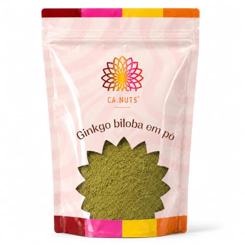 Gincko Biloba Suplemento natural em pó Ca.nuts (500g) | Produto natural
