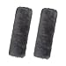 2pcs Authentic Sheepskin Auto Seat Belt Cover Shoulder Seatbelt Pad for Adults Youth Kids - Car, Truck, SUV, Airplane,Carmera Backpack Straps - Genuine High Density Soft Australian Wool by U&M