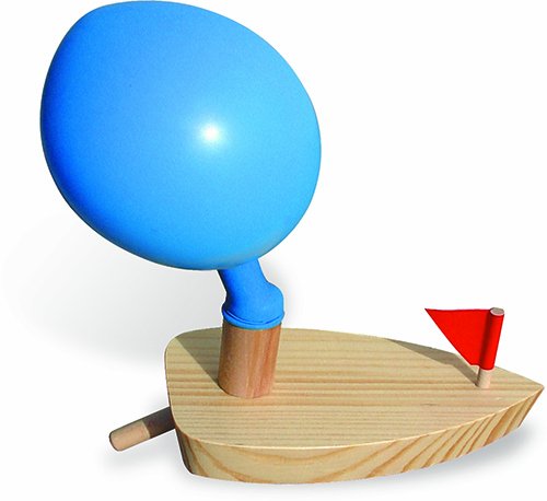 balloon powered boat