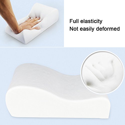 Autocastle Memory Form Car Armrest Cushions Armrest Center Consoles Head Neck Rest Pillow Pad for Car Motor Auto Vehicle,Armrest Pillow Pad Cushion with Extra Side Pockets (Black&Red)