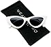 WearMe Pro - Retro Vintage Tinted Lens Cat Eye Sunglasses