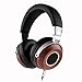 SIVGA SV004 Hi-Fi Wood Over-Ear Stereo Open Back Wired Headphones, Built-in Mic, Soft Earmuffs with Carrying Case (Rosewood)