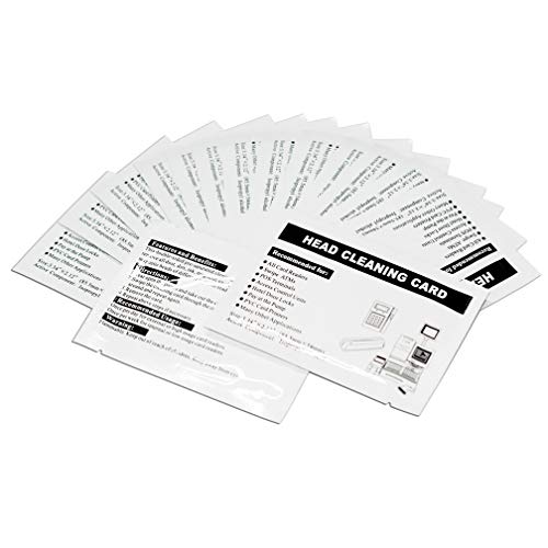 Swipe Head Cleaning Cards for Magnetic Stripe Credit Card Readers (15 PCS) - Thumbnail 5
