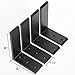 COLIBYOU 4 Black Steel 6”x8” Countertop Support Brackets Mantel Corbel Lot L Shelf