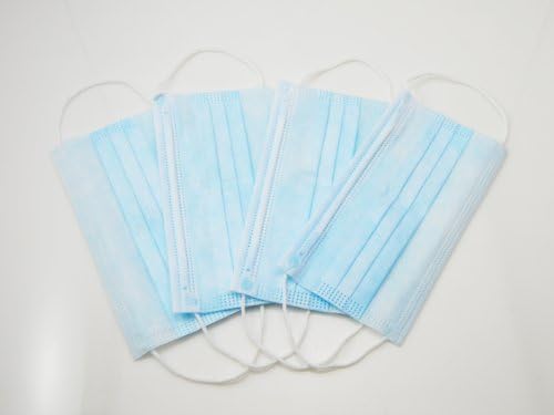 50 Disposable Face Masks for Dentists, Surgeries, Vets, Nail Salons and Pollution Protectors