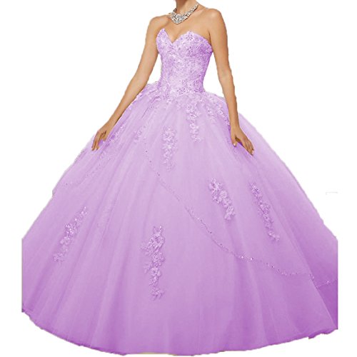 lavender sweet 15 dresses