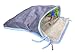 SmartyKat Cave Crawl Crinkle Sack Cat Toy, Gray