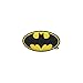 Tervis DC Comics Batman Emblem Made in USA Double Walled Insulated Tumbler Travel Cup Keeps Drinks Cold & Hot, 24oz, Quartz - Yellow Lid