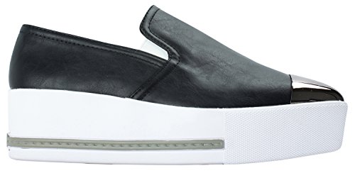 pointed toe platform sneakers