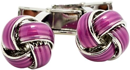 HEHIM(TM) 2 PCS Cuff Links for Men Rose Red Hemp flowers With Gift Box FCL-011