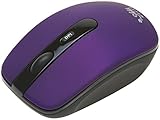 ShhhMouse Wireless Silent Mouse | Compact And Portable | Battery Included | Mac And PC Compatible - Purple Grape