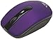 SHHHMOUSE Silent Wireless Mouse for Laptop Small Compact Cordless Computer Mice with USB 2.4 GHz – Quiet Click, 3 DPI Levels, Travel Mouse – Portable for PC, Chromebook [Purple]