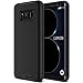 Galaxy S8 Plus Case, Ultra Slim Thin Fit Protective Armor Defender TPU Cover Flexible Lightweight Anti-Slip Bumper for Samsung Galaxy S8 Plus (2017) by Lumion (Single Fit - Black)