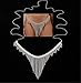 WIIPU Sexy Body Jewelry Rhinestone Belt - Front Fall Belly Chain(C355-3)