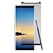 Gadget Guard Black Ice Cornice Tempered Glass Screen Protector for Samsung Galaxy Note 8 - Retail Packaging - Clear