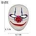 Pegason Halloween Mask LED Costume Mask Light Up for Masquerade Festival Parties El Wire Cosplay Glowing Scary Mask