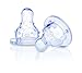 Nuby 2-Pack Three Flow Standard Neck Nipples