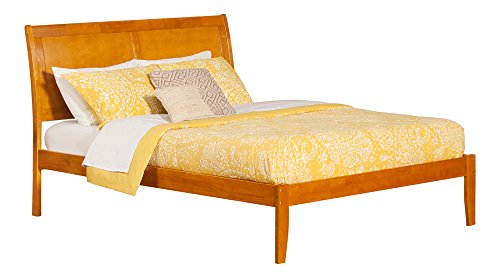 Amazon.com: Atlantic Muebles Portland abierto pie cama ...