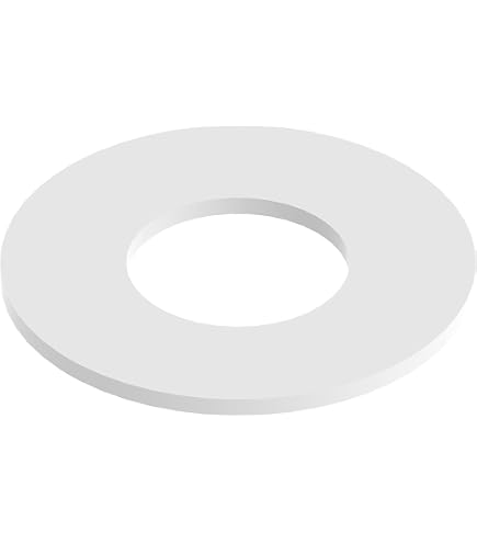 thumbnail image 2 of Nylon Flat Washer Insulator .75 OD X .257 ID X .062 Thick – Volt Industrial Plastics 2 of 3