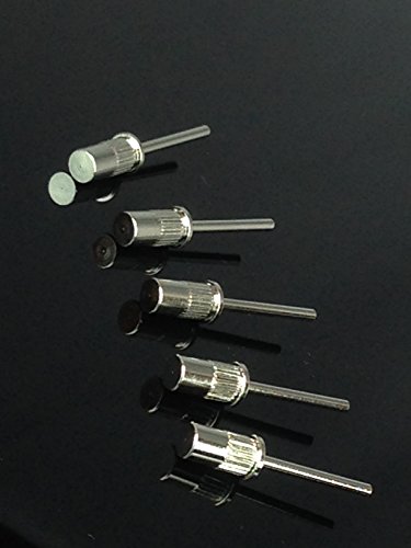 Beauticom  Silver Mandrel Bit- For Nail Drill/File (Quantity: 5pcs)