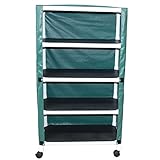 MJM International E332-4C Echo 4 Shelf Cart with