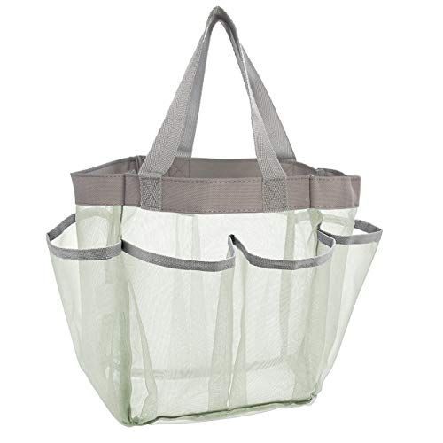 Honey-Can-Do SFT-06968 Quick Dry Shower Tote, Mint - Thumbnail 5
