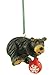 Bear Holding a Ball As If Decorating Tree, Collectible Ornament, 3-inch