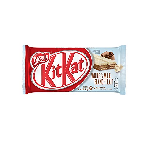 Nestlé KIT KAT 2 Finger White & Milk Chocolate, 6 Bars Flyers Online