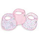 Born Free Soft Clean Bibs, Moroccan Floral, 3-Pack
