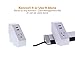 Bostitch Office Konnect Desktop Power + USB Hub, 2 USB Ports, 120V Power Outlet, White (KT-POWER-WHITE)