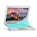 GMYLE Comfortable Touch Ultra Thin Soft Protector Keyboard Cover Compatible for MacBook Air 13 inch (A1369/A1466), Old Version Pro 13 inch (A1278/A1425/A1502), Old Pro 15 inch (A1398) - Turquoise Blue