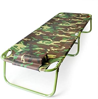 Single Use Folding Bed Metal Frame Elevated Heavy Duty Outdoor
