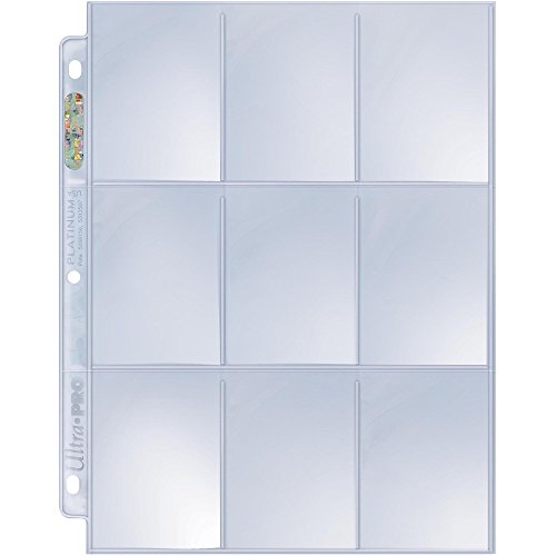 Ultra pro platinum series hologram 9-pocket pages (50)