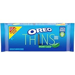 OREO Thins Chocolate Sandwich Cookies, Mint