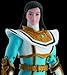Power Rangers Mystic Force Mystic Sound 6 Inch Tall Action Figure - Blue Power Ranger with Weapons That Glow in the Dark