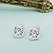 Cubic Zirconia Earrings-Women's Stainless CZ Simulated Diamond For Valentine,Wife,Lover,Girlfriend Gift