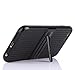 Nicexx iPhone 6/ 6S Case with Kickstand and Dual Layer Protection with Soft TPU & Hard PC Premium Luxury Shock Absorbing Shockproof Cover for iPhone 6/ 6S (Black)