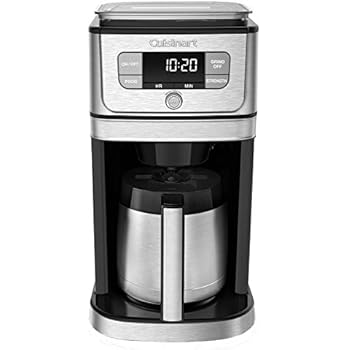 Cuisinart DGB-850 Fully Burr Thermal Grind & Brew Automatic Coffeemaker, 10 Cup, Silver