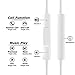 【2Pack】 Headphones with 3.5mm Earphones Plug,Earphones Stereo Headphones Noise Headset with Mic Call+Volume Control for iPhone 6 Earbus Compatible with iPhone 6s/6plus/6/5s,Android,PCthumb 2