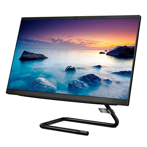 2021 Newest Lenovo 23.8" FHD Non-Touch All-in-One Desktop Computer, Intel Pentium Gold G6400T Processor 3.4 GHz, 16GB RAM, 128GB PCIe SSD + 1TB HDD, Webcam, WiFi, DVD, Win 10 Home + Microfiber Cloth - Image 3