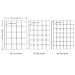 Clear Plastic Coin Pocket Page Protectors Coin Collection Holders Storage Sheets (20, 30 and 42 - Pocket Pages), 6 Counts by Shxstore