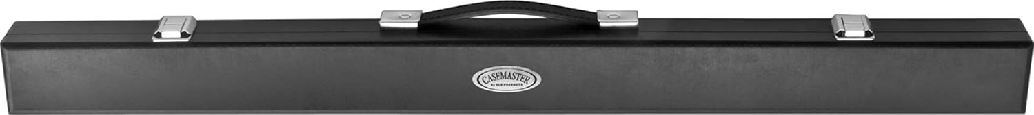 Casemaster by GLD Products Deluxe Billiard/Pool Cue Hard Case, Holds 1 Complete 2-Piece Cue (1 Butt/1 Shaft), Black : Billiard Cue Cases : Sports & Outdoors