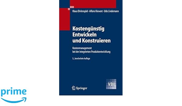 Kostengunstig Entwickeln Und Konstruieren Kostenmanagement Bei