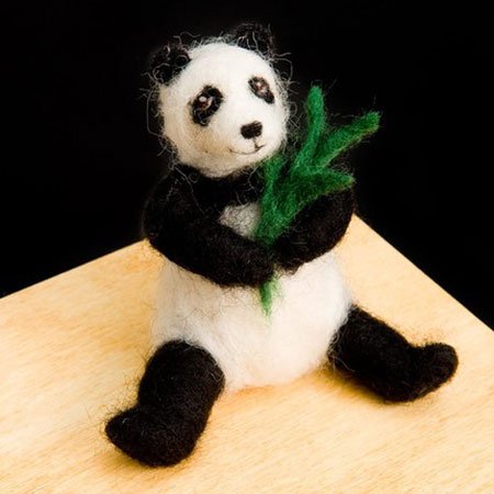 WoolPetsWoolPets Intermediate Needle Felting Kit - Panda